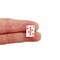 Tiny Playing Card Charms, Full Deck of 52 pcs, 5/8 inch tall, Adorabilities